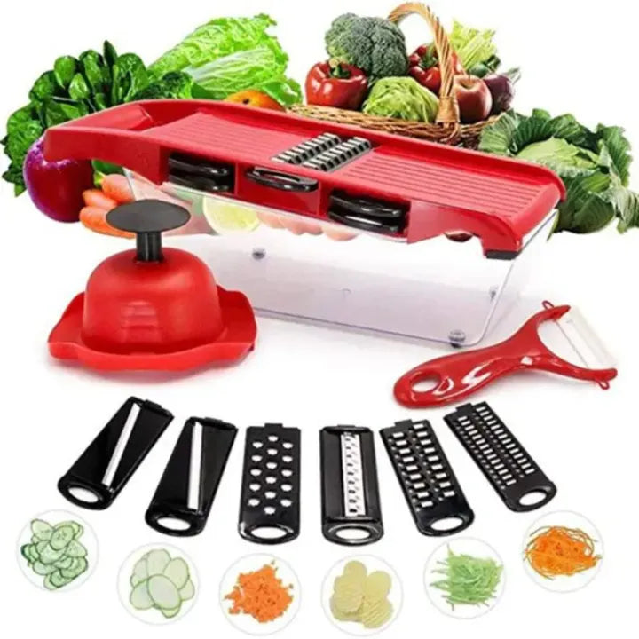 10-in-1 Mandoline Slicer &amp; Vegetable Cutter – Multi-Function Kitchen Tool