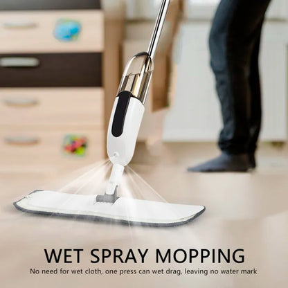 360° Microfiber Spray Mop for Wet & Dry Cleaning