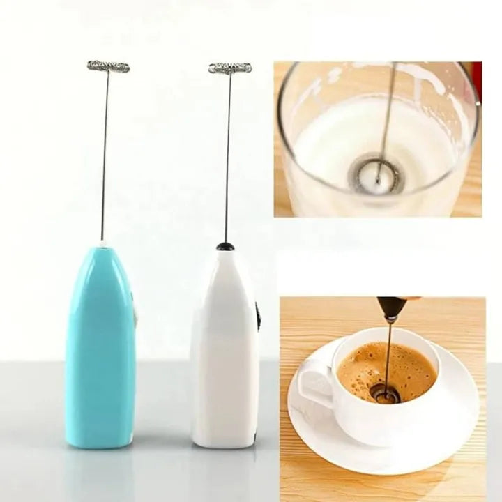 Handheld Electric Mini Coffee &amp; Egg Beater – Milk Frother &amp; Mixer