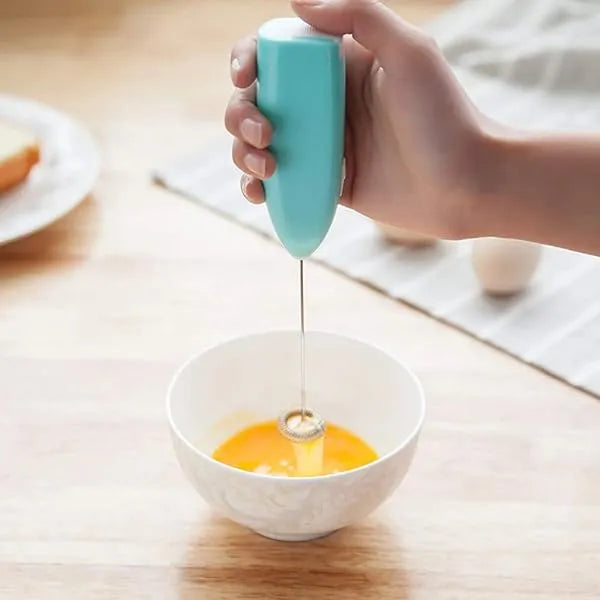 Handheld Electric Mini Coffee &amp; Egg Beater – Milk Frother &amp; Mixer