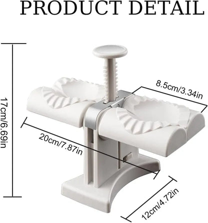 Dumpling &amp; Samosa Maker – Double Header Automatic Press