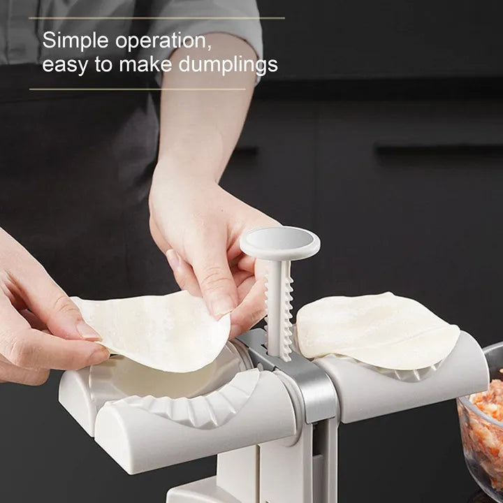 Dumpling &amp; Samosa Maker – Double Header Automatic Press