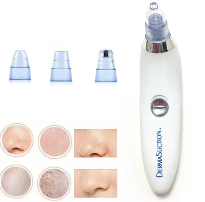 Derma Suction Blackhead Acne Oil Remover Vacuum Suction Face Pore Cleaner Facial Beauty Equipment