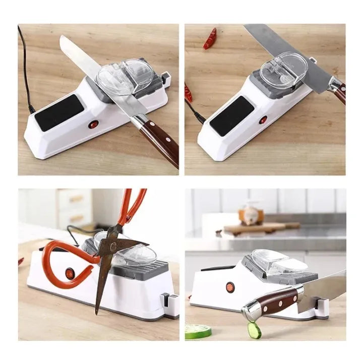 Electric Knife Sharpener – USB Rechargeable Multi-Function Sharpening Tool