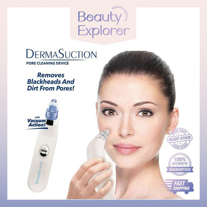 Derma Suction Blackhead Acne Oil Remover Vacuum Suction Face Pore Cleaner Facial Beauty Equipment