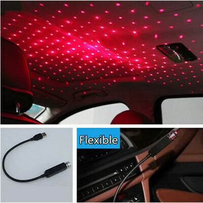 LED Galaxy Star Light | Starry Laser Projector Night Light for Home &amp; Car Roof Decoration