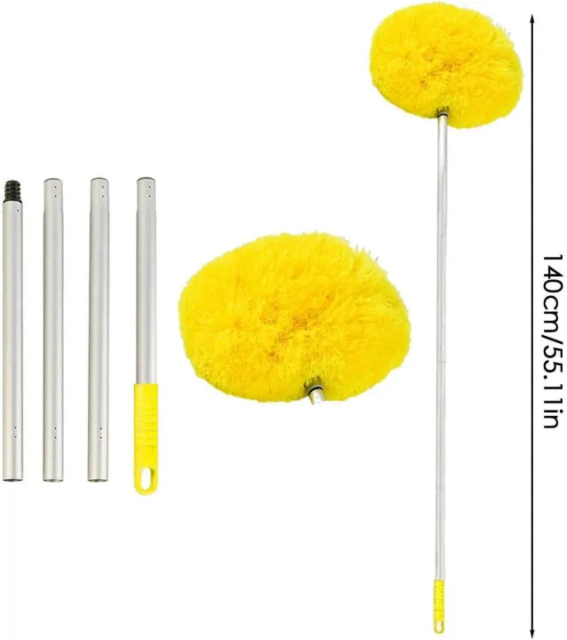 Fan Duster Ceiling Multi Purpose Duster Foldable Rod For Easy Ceiling Fan Cleaning