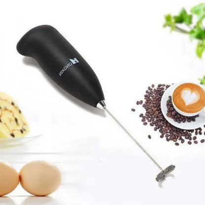 Handheld Electric Mini Coffee &amp; Egg Beater – Milk Frother &amp; Mixer