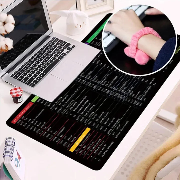 Shortcut Keyboard Mat (30x80cm) – The Ultimate Desk Companion!